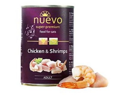 6222 1 nuevo adult kocka kure a krevety konz 400g