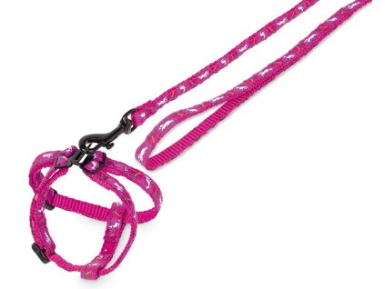 8934 1 nobby carrot fialovy postroj a voditko pro kralika z kategorie chovatelske potreby a krmiva pro hlodavce a mala zvirata postroje a voditka