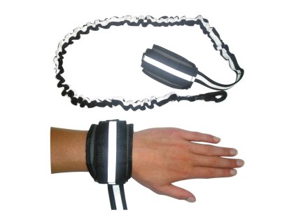 12603 2 nobby elastic voditko na behani se psem na zapesti s amortizerem z kategorie chovatelske potreby a krmiva pro psy doplnky pro vycvik a sport psu behani se psem