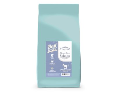 80628 3 best breeder grain free large breed puppy junior salmon with sweet potato vegetables