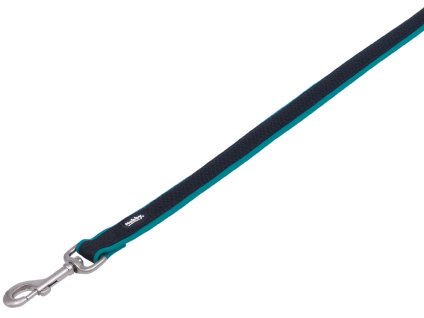 24798 1 nobby mesh preno voditko neopren tyrkysove m l 120cm z kategorie chovatelske potreby a krmiva pro psy obojky voditka a postroje pro psy voditka pro psy klasicka voditka pro psy
