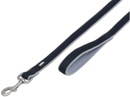 24804 1 nobby mesh preno voditko neopren sede m l 120cm z kategorie chovatelske potreby a krmiva pro psy obojky voditka a postroje pro psy voditka pro psy klasicka voditka pro psy