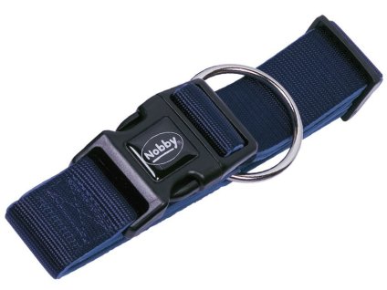 18795 1 nobby classic preno extra siroky obojek neopren tmave modra l 32 45cm z kategorie chovatelske potreby a krmiva pro psy obojky voditka a postroje pro psy obojky pro psy