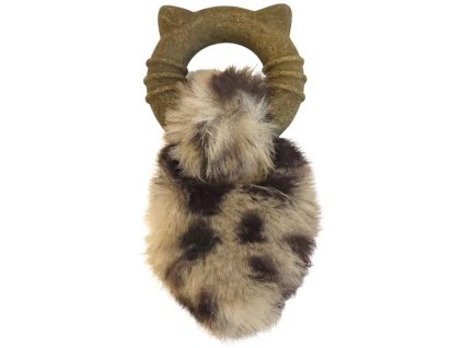 112838 hracka cat plysovy ocasek s catnip krouzkem nobby