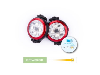 114100 2 curli luumi led bezpecnostni svetylko dobijeci na obojek green