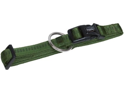 62210 nobby soft grip obojek nylon vojenska zelena m l 40 55cm z kategorie chovatelske potreby a krmiva pro psy obojky voditka a postroje pro psy obojky pro psy