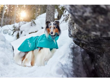 117346 oblecek hurtta monsoon coat ii eco pavi zelen 45xs