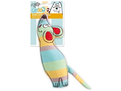 108157 afp catoon zvedava myska se santou