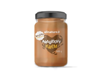 110254 allnature arasidovy krem s mlecnou cokoladou 920 g