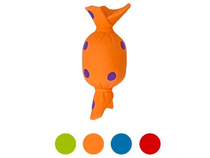 54279 2 hracka multipet candy latex 10 cm 1 ks z kategorie chovatelske potreby a krmiva pro psy hracky pro psy latexove hracky pro psy