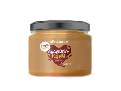 110197 allnature arasidovy krem jemny 220 g