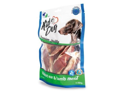 100639 2 kiddog kralici ucho plnene jehnecim masickem 250 g