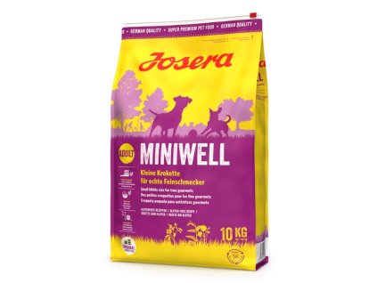 82329 5 josera miniwell 10kg z kategorie chovatelske potreby a krmiva pro psy krmiva pro psy granule pro psy