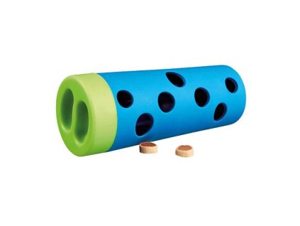 59711 1 trixie dog activity snack roll valecek s dirkami na pamlsky 14 cm z kategorie chovatelske potreby a krmiva pro psy hracky pro psy hlavolamy pro psy