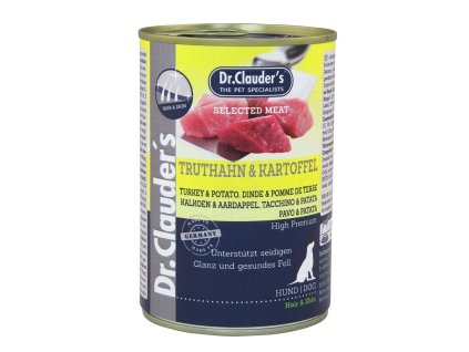 87789 dr clauder s truthahn kartoffel krocan s bramborem 400g