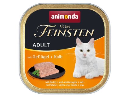 6978 1 animonda vom feinsten adult pastika drubezi a teleci 100g