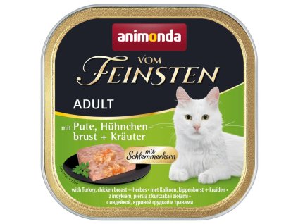 59324 animonda adult s naplni pro labuzniky kruti kureci prsa a bylinky pro kocky 100g