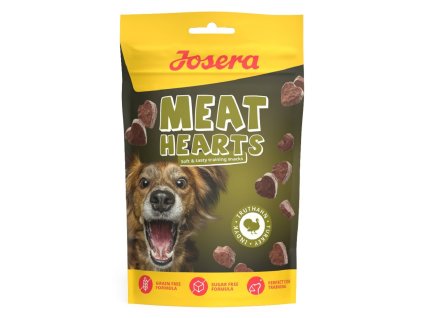 105460 josera pamlsky meat hearts dog kruti 70g