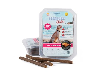 102649 ibericas dog tycinky jehne 350 g cca 30 ks