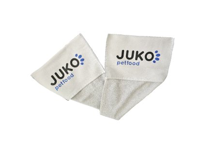 113030 rucnik pro psa stribrny juko 30 x 90 cm