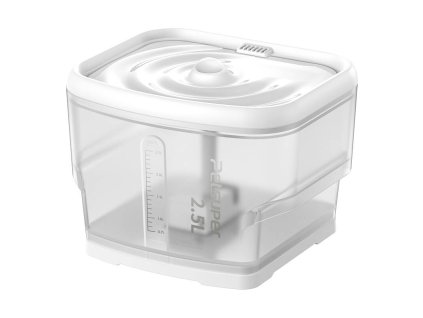 113836 smart water fountain for pets petsuper pw03 2 5l white