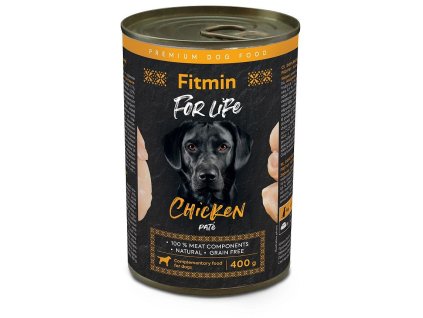 18321 fitmin for life kureci konzerva pro psy 400 g