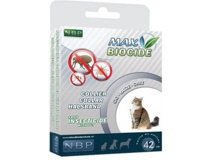 94327 2 max biocide collar cat repelentni obojek kocka 42cm