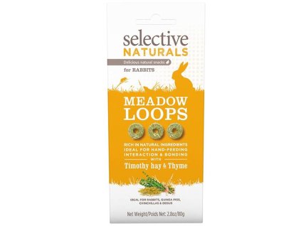 56082 1 supreme selective naturals snack meadow loops 80 g z kategorie chovatelske potreby a krmiva pro hlodavce a mala zvirata pamlsky pro hlodavce