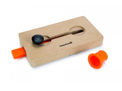 99073 beeztees interaktivni drevena hracka byzoe 22 cm