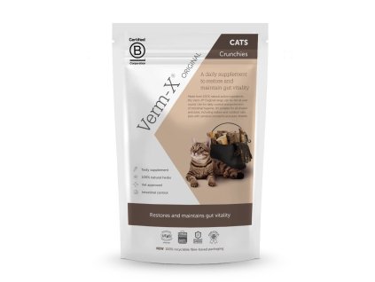 98134 verm x prirodni granule pro kocky proti strevnim parazitum 60g