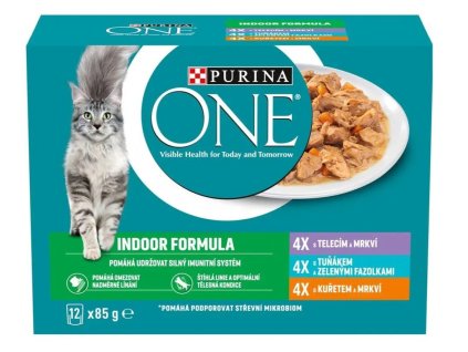 89811 purina one indoor multipack lahodny vyber ve stave