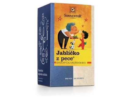 93718 sonnentor jablicko z pece bio caj porcovany 45g 18 sacku