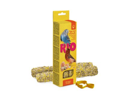 97924 rio tycinky pro andulky a drobne exoty s vejcem a ustricemi 2x40g