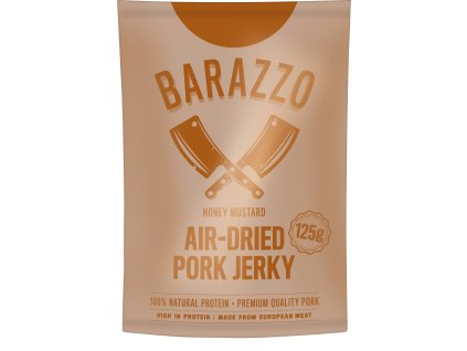 99055 barazzo jerky pork honey mustard 125g