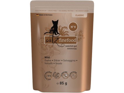 87906 catz finefood kapsicka no 9 se zverinou 85g