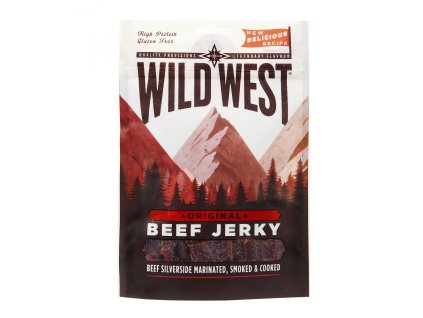99082 wild west beef jerky original 25g