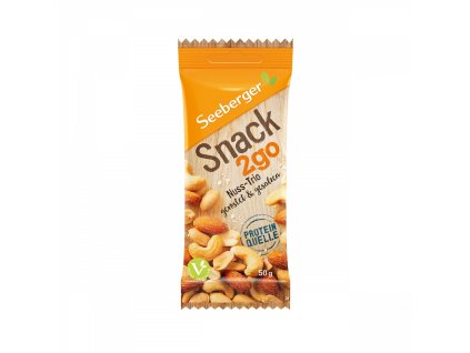 99136 seeberger pikantni prazena jemne solena orechova smes snack2go 50g