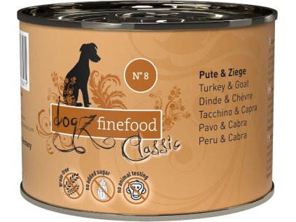 86352 konzerva dogz finefood no 8 s krutim a kozim masem 200 g