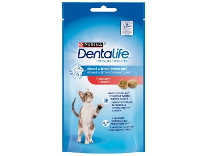 77943 purina dentalife cat salmon 40 g