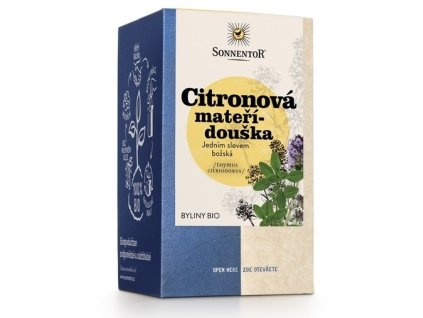 102682 sonnentor bio c aj citronova mater i dous ka bylinna sme s 18g