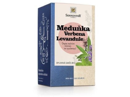 93733 sonnentor medunka verbena levandule bio caj 23 4g 18 sacku