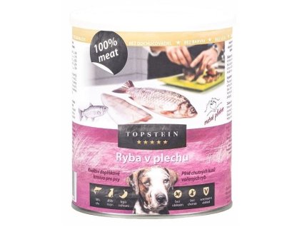 83274 1 topstein ryba v plechu 800 g z kategorie chovatelske potreby a krmiva pro psy krmiva pro psy konzervy pro psy
