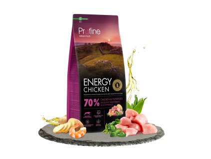 100237 profine dog dry energy chicken 12kg