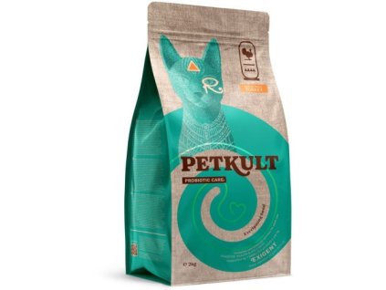 115114 petkult cat exigent turkey 2kg
