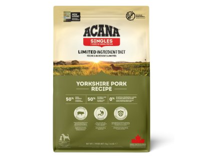 95167 4 acana dog singles yorkshire pork 2 kg