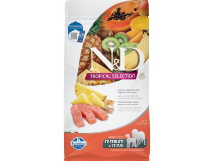 100816 n d tropical selection dog lg salmon adult medium maxi 2 kg