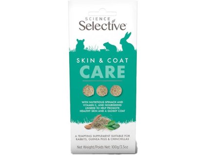 101731 supreme science selective care snack skin coat 100g