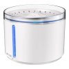 113770 water fountain for pets dogness d09 with led indicator 2 2l white