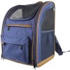 15948 2 nobby odolny zadni batoh tomek pro mala zvirata do 8 kg modra z kategorie chovatelske potreby a krmiva pro psy cestovani se psem batohy klokanky pro psy