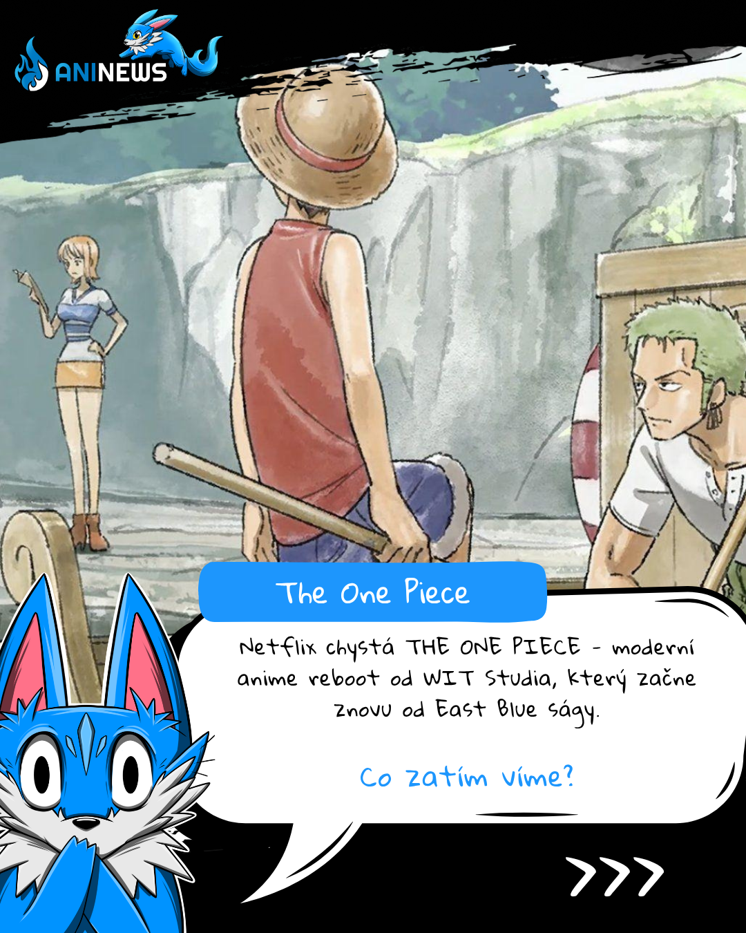 THE ONE PIECE: Luffyho cesta začne znovu
